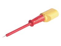 Test Probe 2mm 30 VAC, 60VDC, 4mm Socket Hirschmann (973659101) [PRUF2S RED]