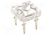 LED Square 7.6mm Super Flux Clear Green 3400MCD [L-76761CVGC-H]