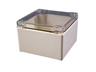 Polycarbonate 120x120x90mm IP66 Grey Body Clear Lid Enclosure [1554P2GYCL]