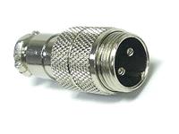 Inline Straight Microphone Plug • 2 way [NC511-IL]