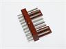 2.54mm Crimp Wafer in Brown • with Friction Lock • 9 way in Single Row • Straight Pins [CX4030-09A MOLEX]