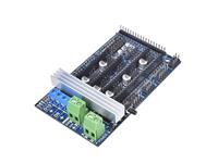 3D Printer Ramps 1.6 Controller Board for REPRAP. Supports: A4988 DRV8825 AND OTHER Motor Drivers and LCD: 12864 LCD/2004 LCD/ TFT3.5. Input Voltage: 12V. Power: 270W. Patch MOS Tube: B55NF06. Size: 101.5mm x 60.5mm. [HKD RAMPS 1.6 MEGA SHIELD NEW]