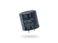 Capacitor Electrolytic Snap-In 25X25 Hitano [3300UF 50VR LPW]