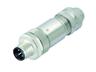 5 way Male Cylindrical Cable Connector with Screw Lock and Shieldable [99-1437-810-05]