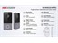 Hikvision Video Intercom Villa Door Station, 2 MP, Standard PoE, Built-in Loud Speaker & Omnidirectional Microphone, Noise Suppression & Echo Cancellation, RS485, Internal Mifare Card Reader, Capacity:2000, TCP/IP, RTSP, 138×65×27mm, IP65 [HKV DS-KV6113-WPE1]