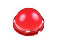 20mm Dome Jumbo LED Lamp • with 6 Leds pin1 Anode • Hi Eff Red - IV= 50mcd • Red Diffused Lens [DLC/6ID]