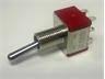 Miniature Toggle Switch • Form : DPDT-1-N-1 • 5A-120 VAC • Solder-Lug • Standard-Lever Actuator [8011]