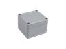Aluminium Waterproof Enclosure, Rated IP66, Size : 80x75x57 mm, Weight 300 g, Impact Strength Rating IK08, Box Body and Cover Fixed with Stainless Screws, Silicone Foam Seal. Good, Dustproof & Airtight Performance. Max Temperature:-40°C TO 120°C. [XY-ENC WPA13-03 MS]