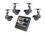 Wireless DVR Kit Includes 7 inch Colour Monitor, 4 Wireless Outdoor Cameras and Quad Splitter [XY7W4D KIT]
