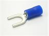 Insulated Fork Terminal Lug • 5mm Stud • for Wire Range : 1.17 to 3.24 mm² • Blue [LF25005]