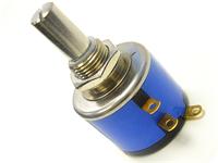 Multiturn Wire Wound Rotary Control Potentiometer, Model : 534, Size 22.2mm dia • Solder Lug • 2W @ 70°C • 100Ω • ±5% • 10 Turns [534-100R]