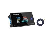 AC 50-300V 100A Digital Voltmeter Ammeter with Closed CT. Power, Current, Voltage and Temperature Measurement [HKD KWS-AC300 LCD POWER METER]