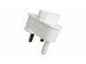Plugtop 15A With 2Pin Top Entry Socket [EUROMATE PLUG-1]