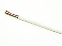 Comms Cable 6 core Solid • 0.45mm2 each • White Colour [CABCOM06]