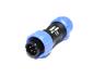 Circular Connector Plastic IP68 Screw Lock Male Cable End Plug 5 Poles 5A/180VAC 5-8mm Cable OD [XY-CC130-5P-II]