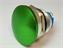 Ø22mm Vandal Proof Alum/Zinc Alloy - Scw Term Mushroom Button Green in Colour with 1N/O Momentary Operation and 5A-250VAC Rating [AVP22MW-M1AZ-G]