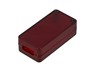 Enclosure ABS Miniature Plastic 50 x 25 x 15.5mm for USB Translucent Red IP54 [1551USB2TRD]