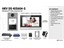 Hikvision IP Video Intercom Kit - Includes: 1 Button Villa Door Station DS-KV8113-WME1(C) - 1x7-inch TFT Touch Screen DS-KH6320-WTE - 1x4 Port Standard PoE Switch, 1x DS-KABV8113-RS/Surface, 1x16GB TF Card, 5xKey Fob, 1xAdministrator Card, 1xPSU [HKV DS-KIS604-S]