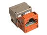 Systimax GigaSPEED X10D® MGS500 Category 6A UTP Information Outlet in Orange Colour [CMS IT-760023564]