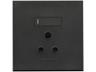 VETI 3 Single RSA Socket 1x16A (100x100mm) Graphite [VETI 3V21GG]