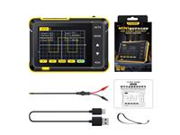 DSO-152 is a Handheld Digital Oscilloscope with a 200KHZ Bandwidth and 2.5MSA/S Sampling Rate. (Does Not Include FNIRSI P6100 X1 X10 SCOPE PROBE) [FNIRSI DSO152 ONE CH 200KHZ]