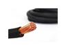 Permopower Multistrand Double Insulated Welding Cable 16mm 76A 1000V OD:9.4mm, Insulation Material: PVC/Rubber Nitrile Blend, Strand/Diam:120x0.41, TEMP:-10° to +80°C [CAB01-16MBK-WC]