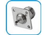 Panel Mount Square Flange N Socket • 50Ω • Solder [53K401-200A1]