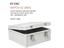 Plastic Waterproof ABS Enclosure, 1200g, Rated IP65, Size :280x280x130 mm, 3mm Body Thickness, Impact Strength Rating IK07, Box Body and Cover Fixed with Plastic Screws, Silicone Foam Seal, Internal Lug for Circuit Board or DIN Rail. [XY-ENC WPP24-02 JBMC]