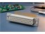 50 way Female D-Sub Connector with PCB Right Angle termination and ( 9.4mm) Machined Pins and without Mounting Brackets [DD50S1A0N]