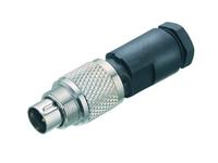 5 way Male Cylindrical Cable Connector with Screw Lock [99-0413-00-05]