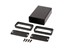 Enclosure Aluminium Black Anodized 80x54x23mm Metal End Plates [1455C801BK]