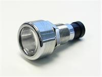5mm LED Holder Chrome with Lens [WU-I5L]