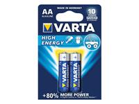 1.5V AA Alkaline Battery 3000mAh - VARTA 2 per pack [LR06BP2K-VARTA]
