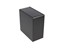 Polystyrene Enclosure With Flange Lid 120X120X59mm Black in Colour [1591USBK]