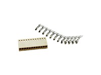 Housing Inline + Termination 12Way 1A 2,54MM Terminal = CX4809TL [CX6471-12I]