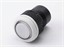 Push Button Actuator Non-Illuminated Momentary • White Raised Button • White 30mm Bezel [PB302MWW]