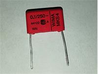 Capacitor 100NF 250V Polyester Boxed 15mm 10% WIMA MKS4 [0,1UF 250VPB15-WIM]