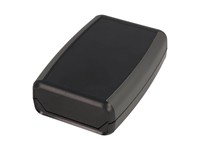 ABS Enclosure 117 mm x 79 mm x 32 mm Soft Sided Watertight IP65 Black Top Grey Sides [1553WCBK]