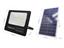 Yobolife 100W Solar Floodlight 2000-2200 LM, 304pcs High Bright LEDS, Tempered Glass Cover, IP 67, Includes Remote, and Built in Rechargeable Lithium Battery 3.2V 19.5Ah(LIFEPO4) Battery Charge Time,6-8hr, Solar Panel:10V25W (Polysilicon), Size:350*580*17 [SOLAR FLOODLIGHT KIT LM-8100]