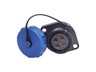 Circular Connector Plastic IP68 Screw Lock Panel Flange Receptacle 4 Pole Female, come with Dust Cap 30A 500VAC [XY-CC213-4S-1C]