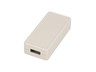 Enclosure ABS Miniature Plastic 65 x 30 x 15.5mm for USB grey (RAL 7035) IP54 [1551USB3GY]