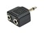 Adaptor 3.5MM Mono Plug to 2 X 3.5MM Mono Socket [ADPT3,5MPL2X3,5MS]