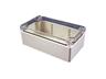 Heavy Duty Enclosure • Polycarbonate • 160x90x60mm • Grey with Clear Lid [1554J2GYCL]