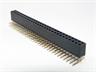 60 way 2.54mm PCB Right Angled Pins DIL Female Socket Header [727600]