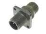Circular Connector MIL-DTL-5015 Style Screw Lock Square. Flange Panel Receptacle with Rear Thread 2 Pole #16 Contacts Male Solder. 13A 500VAC/700VDC (MS3100A10SL-4P)(97-3100A-10SL-4P) [XY3100A-10SL-4P]