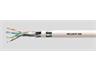 S/FTP CAT5E 4PR 100R Solid Cable Pure Copper 4x2xAWG 24/1 FRNC Grey [CAB04PR S/FTP CAT5E FRNC GY]