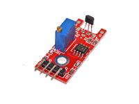 A3144 Hall Sensor on PCB. Adustable Threshold. Using LM393 Comparator. 3.3/5V, Magnetic Linear Hall Sensor [BMT THRESHOLD ADJUST HALL SENSOR]