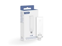 Aqara Smart Home USB HUB, Zigbee 3.0 Connectivity, Wi-Fi Repeater Function (2.4GHz) & Supports up to 128 Zigbee Child Devices, Powered Via USB-A 5V1A, Apple HomeKit Compatible, Operating Humidity:0~95% RH, No Condensation, 108×30×8mm [AQARA HUB E1]