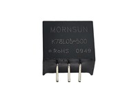 MORNSUN DC/DC Converter VI=12V VO=+/-5V 500MA SIL [K78L05-500]