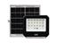 Solar LED Floodlight 50W, 600 Lumens, LED Type: SMD5050, Batt Capacity:3.2V 4AH LiFePO4, Batt Working Time:12HRS, come with Remote, Beam Angle:90°, 6000K Cool White, Solar Panel:6W/5V 210x200x17mm, Cable Length:2m, Floodlight:205x170x44.5mm, IP65 [MAJ SFX-50C]